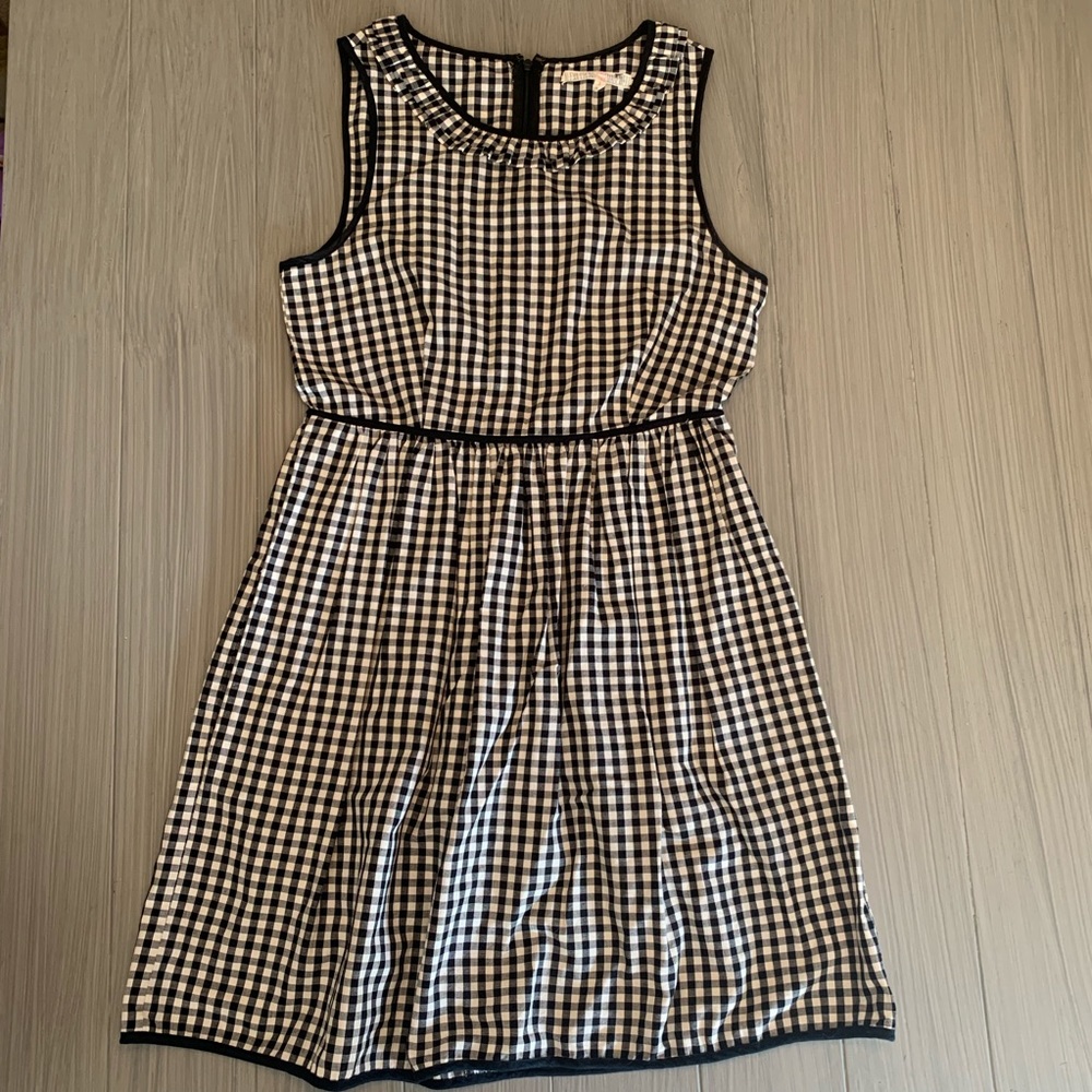 Madewell Gingham Sleeveless Dress